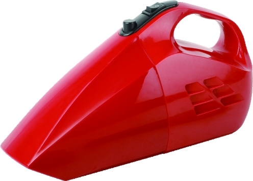 เครื่องดูดฝุ่นในรถยนต์มือถือสีแดงสำหรับที่จุดบุหรี่บ้าน 12V DC