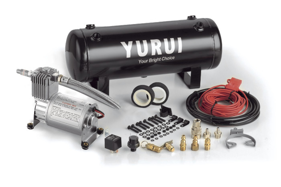 ราคาดี Duty Cycle Onboard Air Suspension Pump Compressor 1.0 Gallon Tank สำหรับการปรับแต่งและความต้องการนิวเมติก ออนไลน์