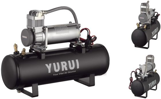 ราคาดี ถังอัดอากาศแบบพกพาขนาด 2.5 แกลลอน 12V IP67 พร้อมเหล็ก / โครเมี่ยม ออนไลน์