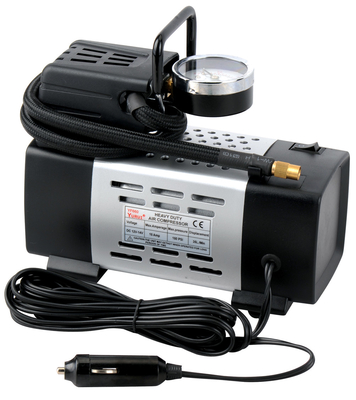ราคาดี เครื่องอัดอากาศโลหะแบบพกพา 150PSI 12V อัตราเงินเฟ้อที่มีประสิทธิภาพพร้อมอะแดปเตอร์หัวฉีด 2 ตัว ออนไลน์