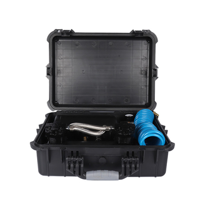 เครื่องปรับอากาศแบบ DC12V แบบกระบอกสองกลม