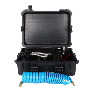 เครื่องปรับอากาศแบบ DC12V แบบกระบอกสองกลม