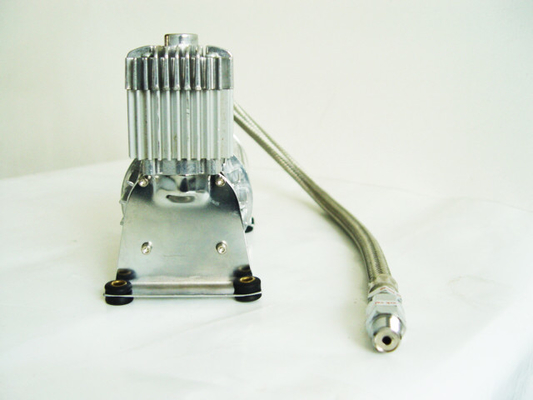 Pewter Air Suspension Compressor YURUI 6390R 150PSI สำหรับระบบ Air Bag Suspension Horn