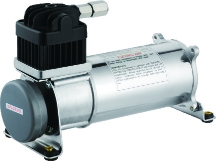 12v Metal Silver 150psi Air Ride Suspension Compressor ท่อโหลดสแตนเลสสำหรับ Land Rover