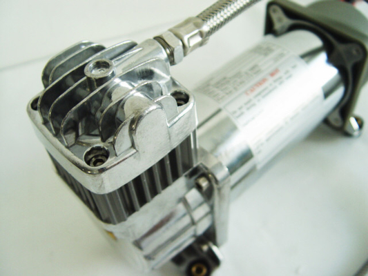 ราคาดี Chrome Airbag Air Ride Suspension Compressor 150psi 2.18CFM, 12v Car Air Compressor ออนไลน์