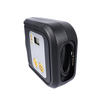 พกพาพลาสติกรถยนต์เครื่องปรับอากาศ จิตอลแสดงผล Dc12v ปั๊มลมยางด้วยกระเป๋าผ้าหลอดไฟ