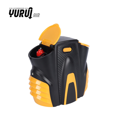 ปั๊มอากาศรถยนต์แบบพกพา DC12V ABS พร้อมเครื่องวัดดิจิตอลสําหรับการปรับระดับยางรถยนต์
