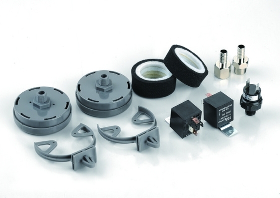 Chrom และ Black Air Ride Suspension Compressor สำหรับระบบกันสะเทือน Offboard