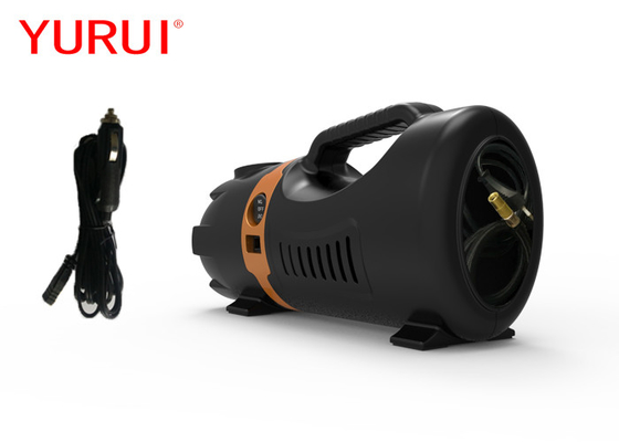 เครื่องปั๊มอัดยางรถยนต์พกพาพลาสติกไฟฟ้า DC12v AC110V-220V