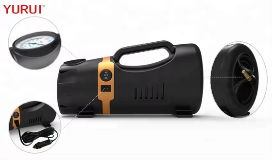 AC/DC พกพายาง inflator ขายร้อนยางรถยนต์ เครื่องบดอากาศ พลาสติก