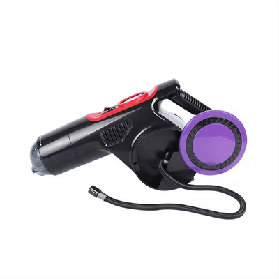 เครื่องดูดฝุ่น 12V และเครื่องดันอากาศ มินิมือถือ พร้อมแสง LED เครื่องวัดความดันอากาศดิจิตอล 3 ใน 1 ยาง