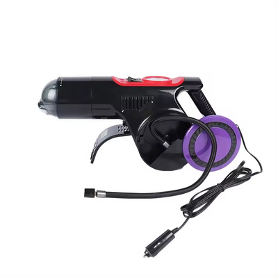 เครื่องดูดฝุ่น 12V และเครื่องดันอากาศ มินิมือถือ พร้อมแสง LED เครื่องวัดความดันอากาศดิจิตอล 3 ใน 1 ยาง