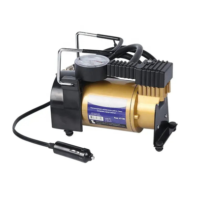 ปั๊มยางขนาดเล็กกระบอกเดียว DC12v เครื่องบดอากาศโลหะ เครื่องบดยางสําหรับรถบรรทุก