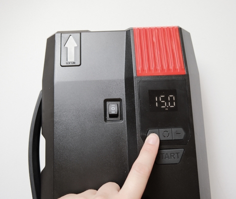 ปั๊มปั๊มไฟฟ้า 12 โวลต์ด้วยแบตเตอรี่และ AC110V-220V ทํางานนาน 20psi กับจอ
