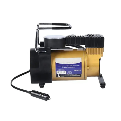 เครื่องพัดลมรถยนต์โลหะพกพา ปั๊มยาง DC12V พร้อมเครื่องจุดบุหรี่