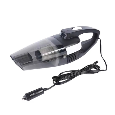 เครื่องดูดฝุ่นรถมือ DC12V พร้อมเครื่องจุดบุหรี่ ไฟ LED พลาสติกดํา