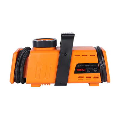 AC110-230v พกพารถยนต์ยาง inflator DC12v กับมือ