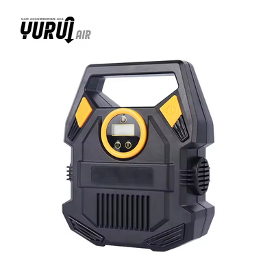 ปั๊มเครื่องปัดอากาศรถยนต์ DC12V พร้อมเครื่องวัดดิจิตอลสําหรับการปั่นยาง