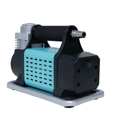 เครื่องปรับอากาศรถยนต์พกพาโลหะ DC12V กระบอกเดียว พร้อมเครื่องวัดความดันโลหะ