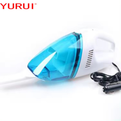 เครื่องดูดฝุ่นรถยนต์แบบพกพา DC12v นุ่มและแห้งด้วยปลั๊กบุหรี่