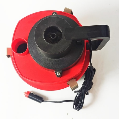 เครื่องดูดฝุ่นรถยนต์มือถือขนาดเล็กที่กําหนดเอง พร้อม 4 กระปุก DC12v