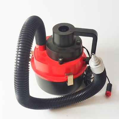 เครื่องดูดฝุ่นรถยนต์มือถือขนาดเล็กที่กําหนดเอง พร้อม 4 กระปุก DC12v