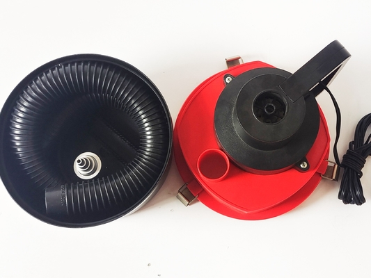 เครื่องดูดฝุ่นรถยนต์มือถือขนาดเล็กที่กําหนดเอง พร้อม 4 กระปุก DC12v