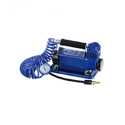 ปั๊มลม 12 โวลต์ปราศจากน้ำมัน, ปั๊มลมโลหะ 150psi พร้อมคลิปจระเข้