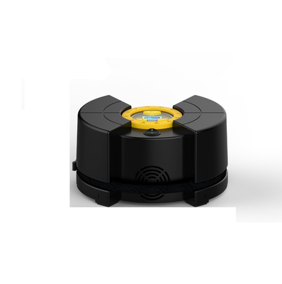 เครื่องอัดอากาศรถยนต์พลาสติก 150psi สีเหลืองดำสำหรับยางรถยนต์