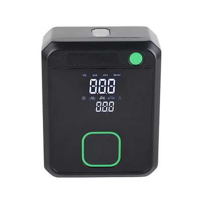 พั๊มอากาศรถยนต์ไฟฟ้ายาง Inflator LCD ภาพดิจิตอลแสดงด้วยฟังก์ชัน deflating