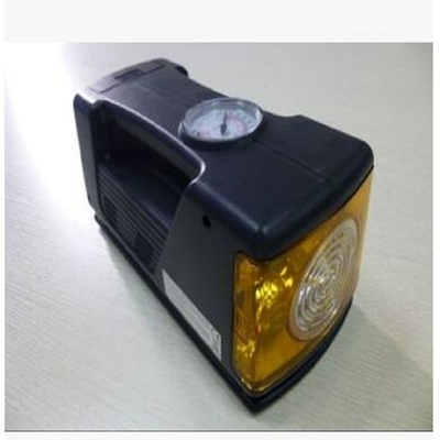 เครื่องอัดอากาศแบบพกพา Three In One รุ่น Dc12v 250psi สีดำพร้อมหลอดไฟ