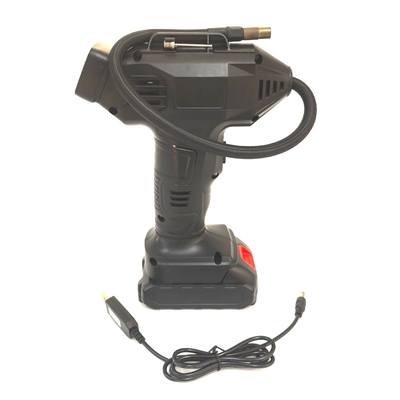 อิเล็กทริก พลาสติกรถยนต์ยาง inflator พกพาไร้สายยางอากาศบด