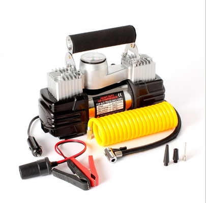 เครื่องอัดอากาศโลหะทรงกระบอกคู่สำหรับรถยนต์ 150PSI รับประกันหนึ่งปี