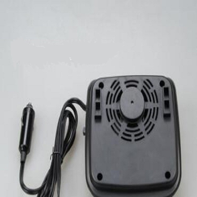 เครื่องทำความร้อนในรถยนต์แบบพกพามืออาชีพ 150w พลาสติกสีดำพร้อมสายไฟยาว 1.5 ม