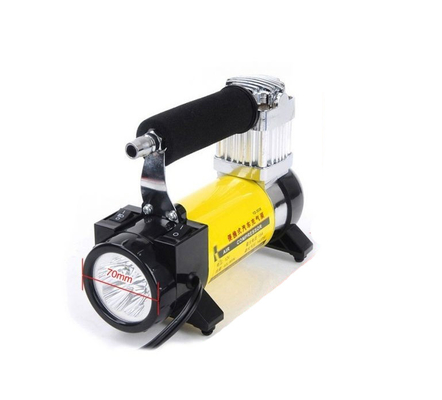 เครื่องอัดอากาศโลหะ Dc 12v, คอมเพรสเซอร์กำลังสูง 100 Psi พร้อมหลอดไฟ