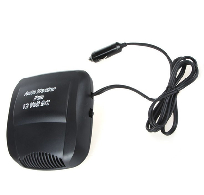 เครื่องทำความร้อนรถยนต์ไฟฟ้าแบบพกพาขนาดเล็ก 150w 12v พัดลมเครื่องทำความร้อนรับประกันหนึ่งปี