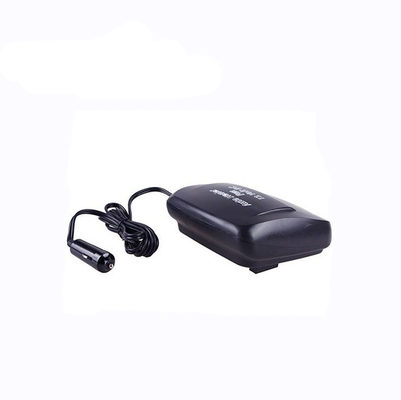 พัดลมเครื่องทำความร้อนในรถยนต์แบบพกพาพลาสติกสีดำ 150w บริการ Oem รับประกันหนึ่งปี