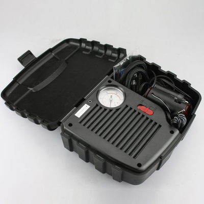 เครื่องอัดอากาศแบบพกพา Dc 12v สีดำ 250psi ปรับแต่งด้วยนาฬิกา