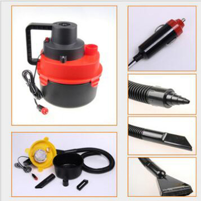 เครื่องดูดฝุ่นในรถยนต์มือถือ 12 โวลต์ 93w - 120w บริการ Oem พร้อมหัวฉีดยาว