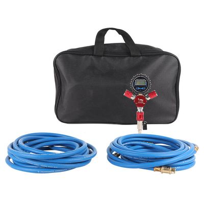 เครื่องวัดแบบดิจิตอล 4 ทาง Air Manifold สําหรับระบบลมลมลมลมลมลม