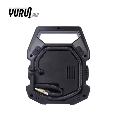 เครื่องปรับอากาศยางพกพาสําหรับรถยนต์ ปั๊มอากาศ 12v พร้อมแสง