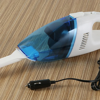 เครื่องดูดฝุ่นรถยนต์แบบพกพาขนาดเล็ก ABS Dc12V พร้อมกรองล้าง