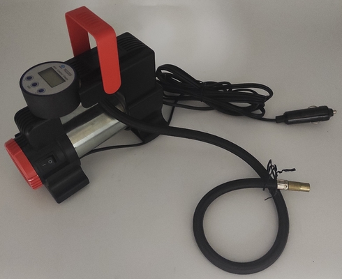 DC12V LED Light พกพาโลหะรถยนต์เครื่องปรับอากาศด้วยเครื่องวัดดิจิตอล