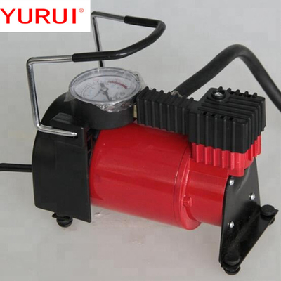 ปั๊มยางขนาดเล็กกระบอกเดียว DC12v เครื่องบดอากาศโลหะ เครื่องบดยางสําหรับรถบรรทุก