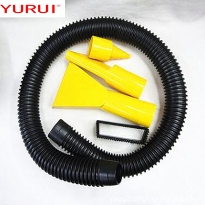 สีเหลือง พกพา ABS DC12v เครื่องดูดฝุ่นสําหรับรถยนต์