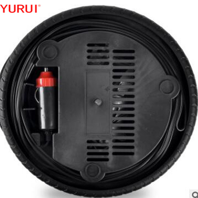 พลาสติกไฟฟ้า ABS คอมเพรสเซอร์อากาศรถยนต์ DC12V ปั๊มลมยางพร้อมเครื่องจุดบุหรี่