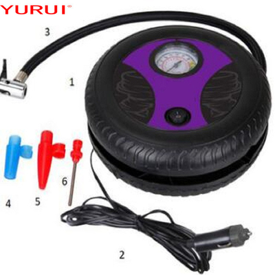 เครื่องพัดลมรถไฟฟ้าขนาดเล็กพกพา เครื่องปรับอากาศ DC12v สําหรับยางรถยนต์