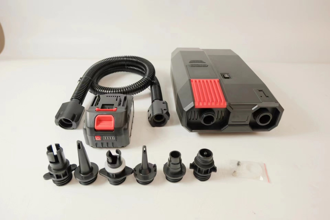 AC110-220V ปั๊มปั๊มไฟฟ้าดิจิตอล DC 12V กับแบตเตอรี่ลิธีียมสําหรับปัดปลา