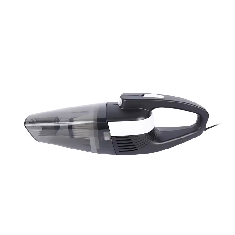 DC12V Hepa Filter เครื่องดูดฝุ่นรถมือถือ พร้อมเครื่องจุดบุหรี่และไฟ LED