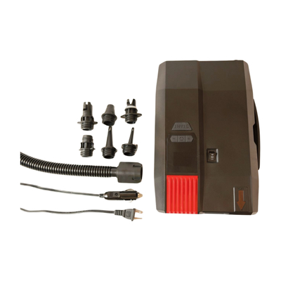 5000mAH ความจุแบตเตอรี่ SUP ปั๊มไฟฟ้าสําหรับ Dock Inflatable Kayak Paddle Board